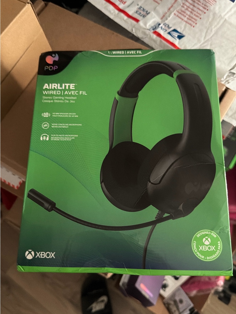 AirLite Wired Gaming Headset for Xbox - Black